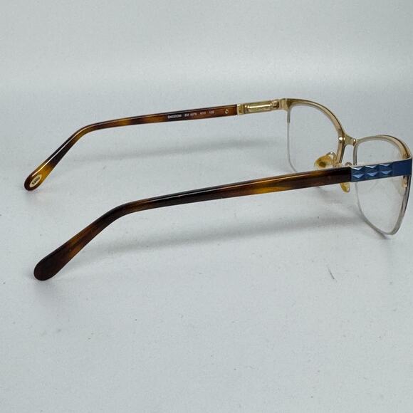 Emozioni By Safilo EM 4032 068 Blue Brown Tortoise Eyeglasses Frames 135 H16895 - Picture 4 of 9